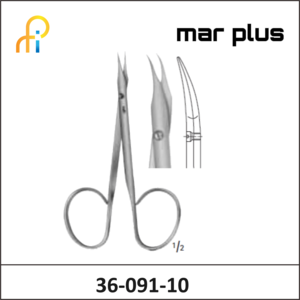 MAR PLUS STEVENS RIBBON SCISSORS CVD S/S 100MM