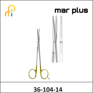 MAR PLUS TC BABY-METZ SCISSORSDELSTRB/B145MM