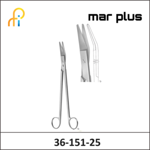 MAR PLUS RESANO CARTILAGE SCISSORS ANG 250MM