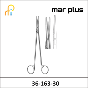MAR PLUS NELSON-METZENBAUM SCISSORS STR 305MM