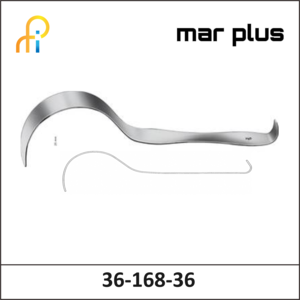 MAR PLUS DEAVER RETRACTOR FIG 2.5 25MM 365MM