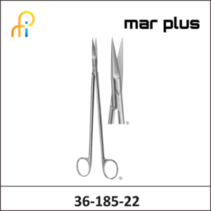 MAR PLUS SCISSORS STR.SP/SP 225MM