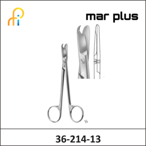 MAR PLUS LITTAUER SUTURE SCISSORS 135MM