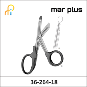 MAR PLUS UNIVERSAL SCISSORS PINK 180MM