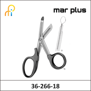 MAR PLUS UNIVERSAL SCISSORS PURPLE 180MM