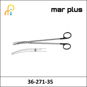 MAR PLUS METZENBAUM SUPERCUT SCISSORS CVD.355MM