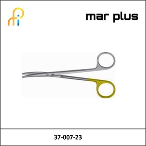 MAR PLUS SCISS, TC SUTURE W/1 SERR CVD 230MM
