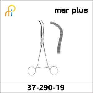 MAR PLUS PEAN ARTERY FORCEPS JAW SPOON SHAP.195MM