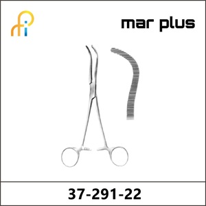 MAR PLUS PEAN ARTERY FORCEPS JAW SPOON SHAP.220MM