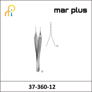 MAR PLUS MICRO-ADSON TISSUE FORCEPS 1X2 120MM