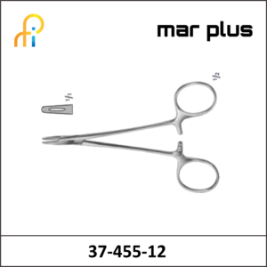 MAR PLUS DERF NEEDLE HOLDER SERR 125MM