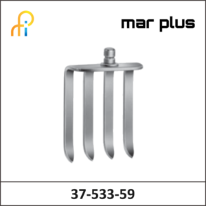 MAR PLUS CASPAR RETRACTOR BLADE 4 PRONGS 42X52MM