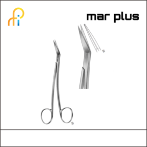 MAR PLUS LOCKLIN DELICATE SCISSORS CVD 155MM